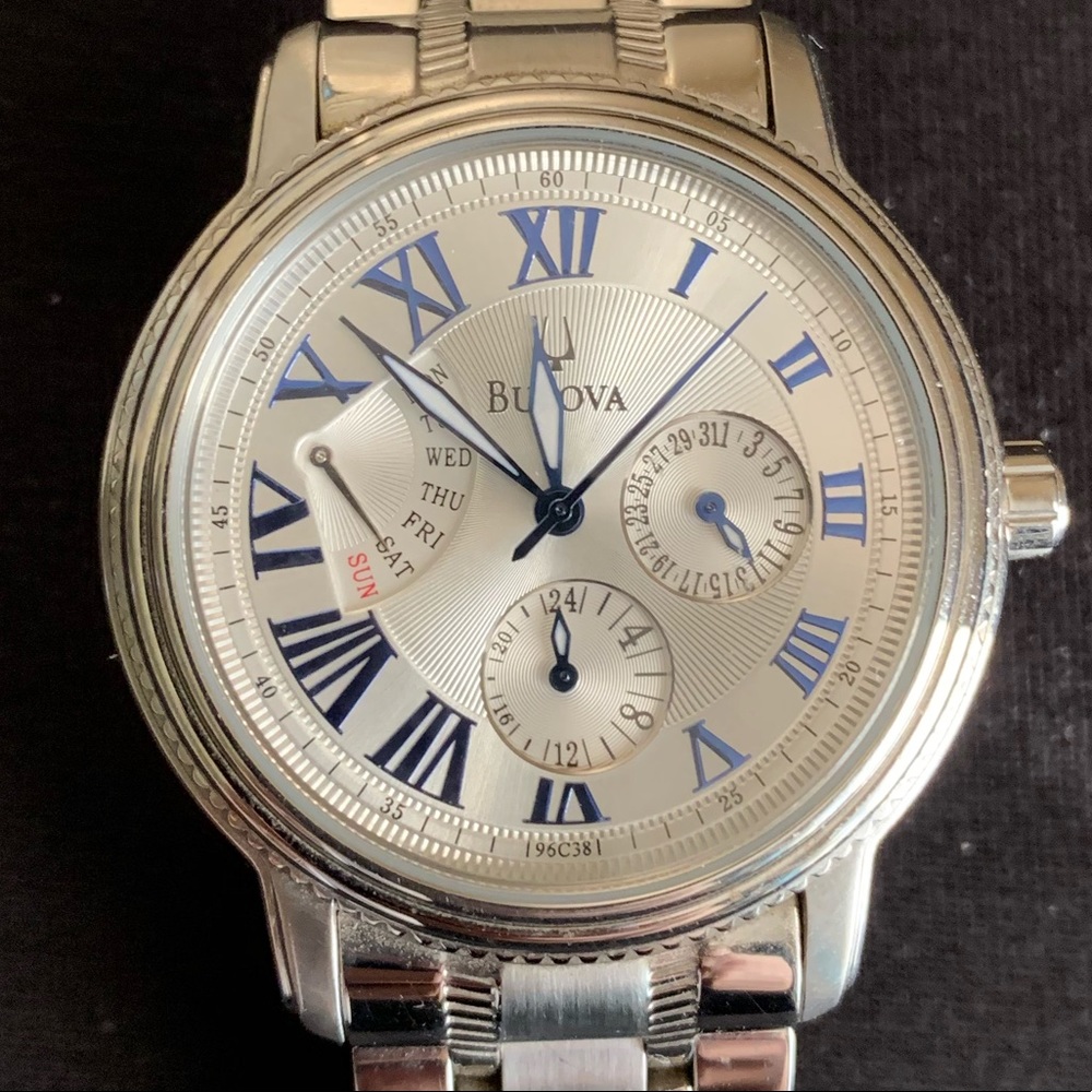 Bulova Men’s Silver Watch